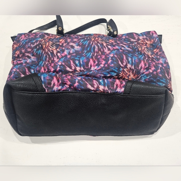 Rare Juicy Couture Tote Bag Tie Dye Colorful Weekend Travel Bag - Picture 8 of 12